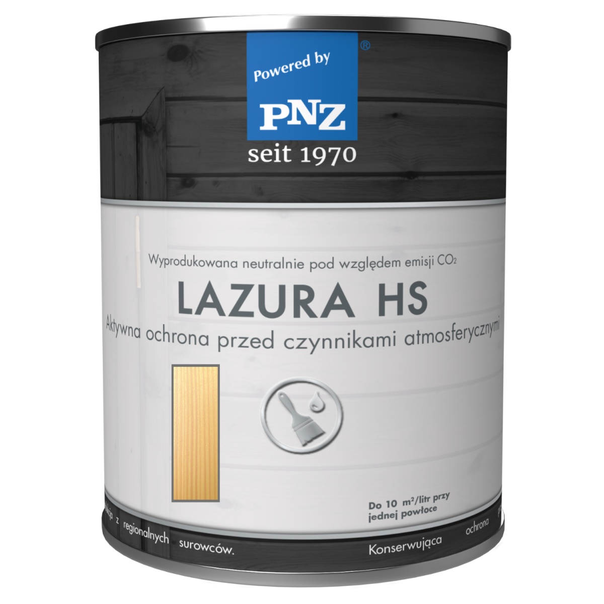 PNZ HS LASUR Lazura do drewna 3w1 5L Hemlock