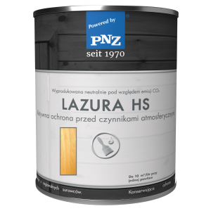 PNZ HS LASUR Lazura do drewna 3w1 100ml Sosna