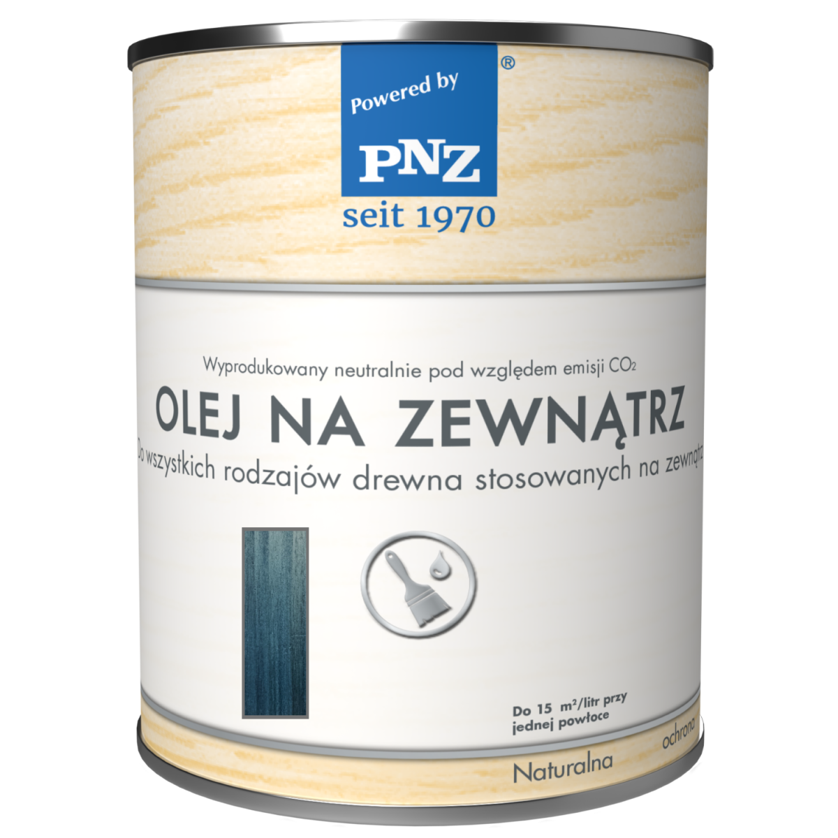 PNZ Olej do tarasów 2,5L Niebieski