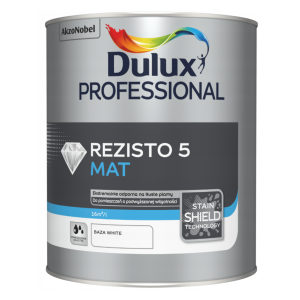 DULUX PROFESSIONAL Rezisto 5 Farba lateksowa Biała 2,18L