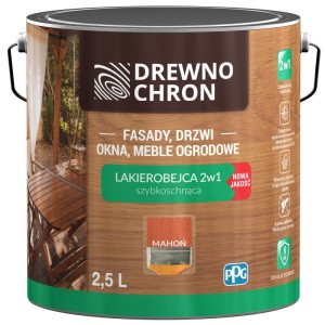 DrewnoChron Lakierobejca 2w1 2,5l Mahoń