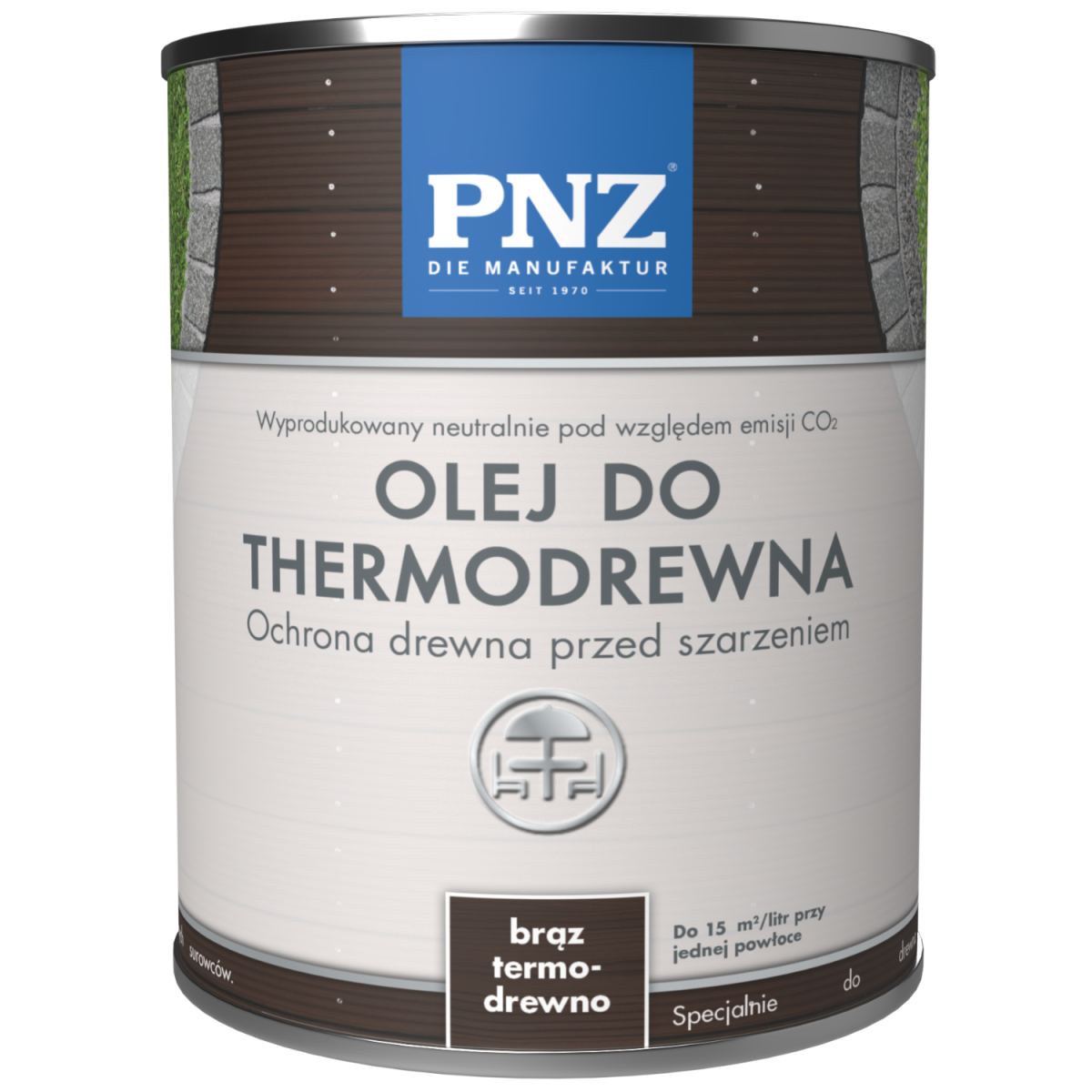 PNZ Olej do Thermodrewna Brąz termo - drewno 10L