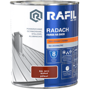 Radach 0,75L Mahoń RAL 3013 Farba na dach Półmat