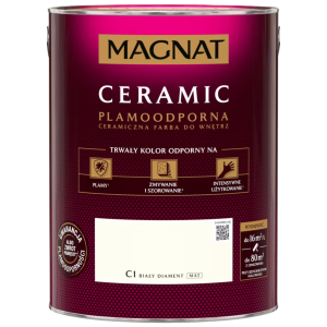 MAGNAT Ceramic Farba ceramiczna 5l BIAŁY DIAMENT C1