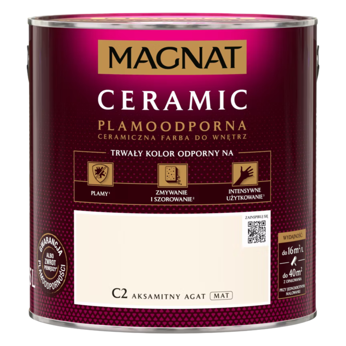 MAGNAT Ceramic Farba ceramiczna aksamitny agat C2 2,5L