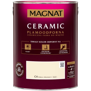 MAGNAT Ceramic  Farba ceramiczna 5l  PERŁA PÓŁNOCY C4