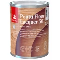 TIKKURILA Pontti Floor Lacquer 50 Baza EP Bezbarwny lakier do drewna półpołysk 0,9L