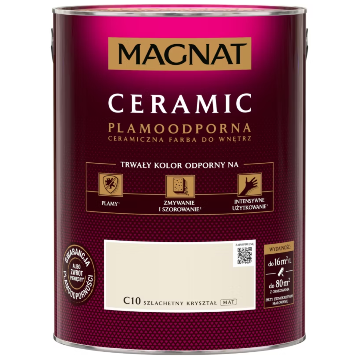 Farba ceramiczna MAGNAT Ceramic szlachetny kryształ C10 5L