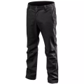 Spodnie robocze męskie softshell 81-566 NEO TOOLS rozmiar S czarne