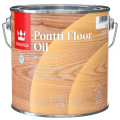 Bezbarwny olej do podłóg wewnętrznych Tikkurila Pontti Floor Oil 2,5 litra