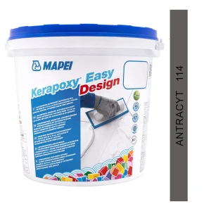 Mapei Kerapoxy Easy Design Uniwersalna fuga epoksydowa antracyt 114 3kg