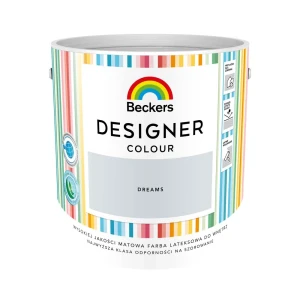 Szara farba do ścian i sufitów Beckers Designer Dreams 2,5L