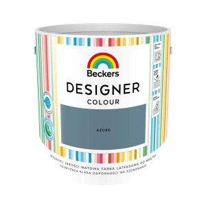 Niebieska farba do ścian i sufitów Beckers Designer Azure 2,5L