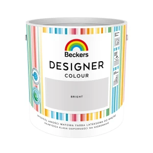 BECKERS DESIGNER Farba lateksowa plamoodporna off white Bright 2,5L