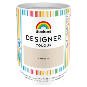 Farba Beckers Designer beżowa Cappuccino 5 l