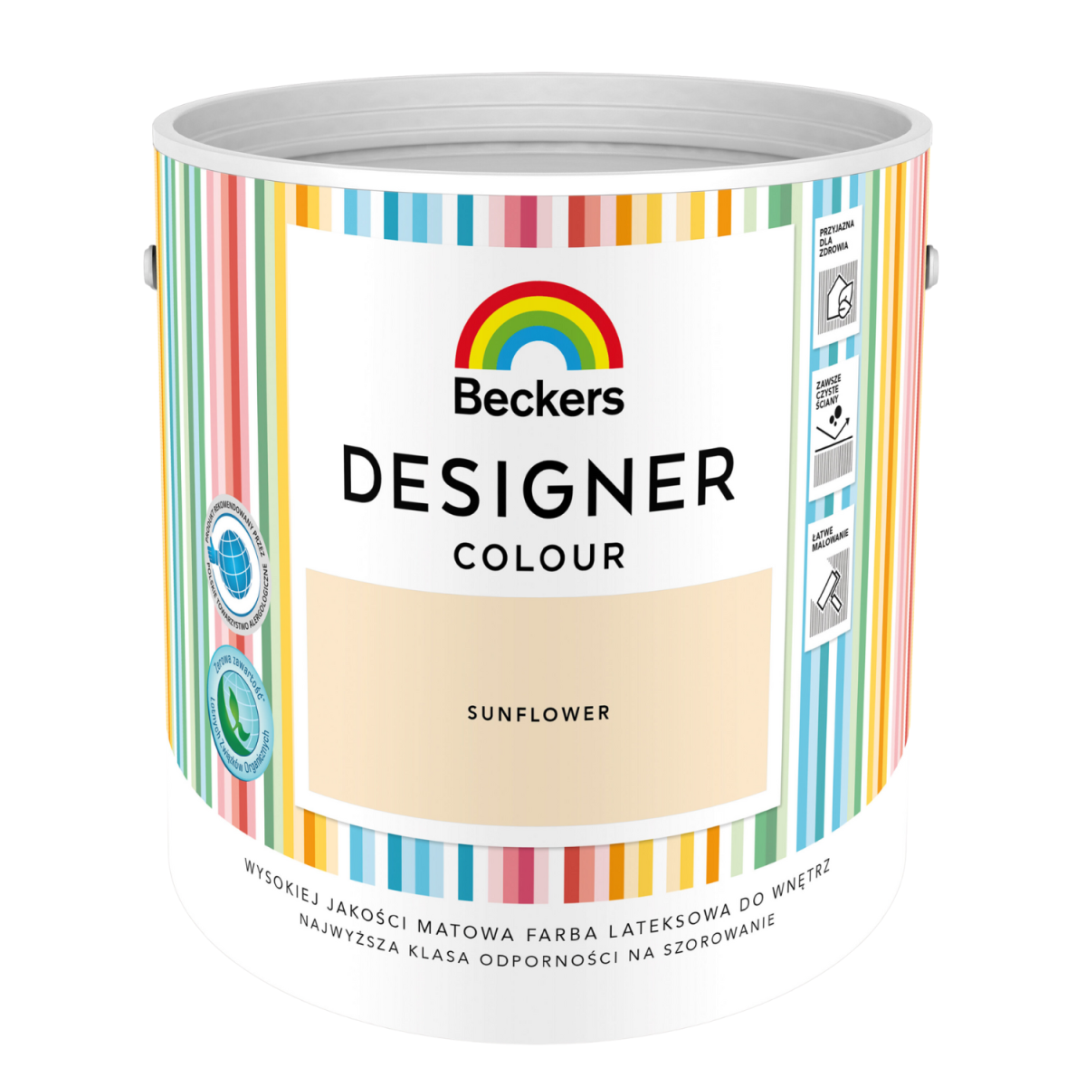 Farba Beckers Designer Colour żółto-pomarańczowy Sunflower 2,5 l