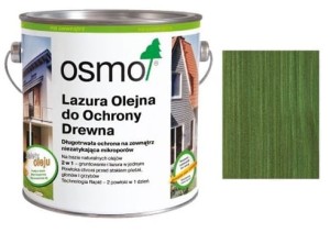 OSMO LAZURA OLEJNA 729 Choinkowa zieleń 0,75L