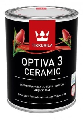 TIKKURILA Optiva Ceramic 3 0,9l KOLORY NASTROJÓW