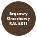 Szybkoschnąca uniwersalna emalia akrylowa Aqua Pro Brązowy Orzechowy RAL 8011 2,7L
