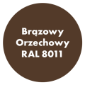 Szybkoschnąca uniwersalna emalia akrylowa Aqua Pro Brązowy Orzechowy RAL 8011 0,7L
