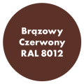 Szybkoschnąca uniwersalna emalia akrylowa Aqua Pro Brązowy Czerwony RAL 8012 9L