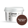 Szybkoschnąca uniwersalna emalia akrylowa Aqua Pro Kasztanowy RAL 8015 2,7L