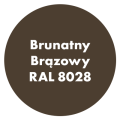Szybkoschnąca uniwersalna emalia akrylowa Aqua Pro Brunatny Brązowy RAL 8028 2,7L