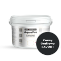 Szybkoschnąca uniwersalna emalia akrylowa Aqua Pro Czarny Grafitowy RAL 9011 2,7L