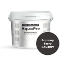 Szybkoschnąca uniwersalna emalia akrylowa Aqua Pro Brązowy Szary RAL 8019 9L