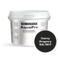 Szybkoschnąca uniwersalna emalia akrylowa Aqua Pro Czarny Drogowy RAL 9017 9L