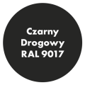 Szybkoschnąca uniwersalna emalia akrylowa Aqua Pro Czarny Drogowy RAL 9017 2,7L