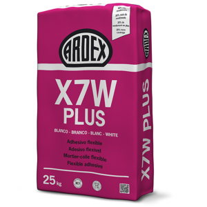 Elastyczna zaprawa klejowa biała Ardex X 7 W PLUS 25 kg