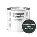 Szybkoschnąca uniwersalna emalia akrylowa Aqua Pro Zielony Czarny MAT RAL 6012 0,7L