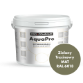 Szybkoschnąca uniwersalna emalia akrylowa Aqua Pro Zielony Trzcinowy MAT RAL 6013 4,5L