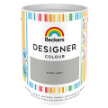 Farba plamoodporna Beckers Designer szara Stony Grey 5L