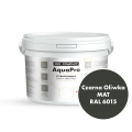 Szybkoschnąca uniwersalna emalia akrylowa Aqua Pro Czarna Oliwka MAT RAL 6015 2,7L