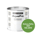 Szybkoschnąca uniwersalna emalia akrylowa Aqua Pro Zielony Żółty MAT RAL 6018 0,7L