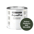 Szybkoschnąca uniwersalna emalia akrylowa Aqua Pro Zielony Tlenkowy MAT RAL 6020 0,7L