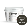 Szybkoschnąca uniwersalna emalia akrylowa Aqua Pro Oliwkowy Khaki MAT RAL 6022 2,7L
