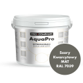Szybkoschnąca uniwersalna emalia akrylowa Aqua Pro Szary Kwarcytowy MAT RAL 7039 4,5L