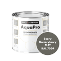 Szybkoschnąca uniwersalna emalia akrylowa Aqua Pro Szary Kwarcytowy MAT RAL 7039 0,7L