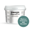 Szybkoschnąca uniwersalna emalia akrylowa Aqua Pro Miętowy Turkusowy MAT RAL 6033 9L
