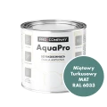 Szybkoschnąca uniwersalna emalia akrylowa Aqua Pro Miętowy Turkusowy MAT RAL 6033 0,7L