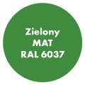 Szybkoschnąca uniwersalna emalia akrylowa Aqua Pro Zielony MAT RAL 6037 9L
