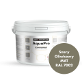 Szybkoschnąca uniwersalna emalia akrylowa Aqua Pro Szary Oliwkowy MAT RAL 7002 2,7L