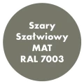 Szybkoschnąca uniwersalna emalia akrylowa Aqua Pro Szary Szałwiowy MAT RAL 7003 2,7L