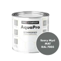 Szybkoschnąca uniwersalna emalia akrylowa Aqua Pro Szary Mysi MAT RAL 7005 0,8L