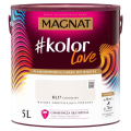 Farba lateksowa plamoodporna Magnat kolorLove jasnoszary KL17 5L