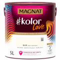 Farba lateksowa plamoodporna Magnat kolorLove kość słoniowa KL01 5L