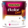 Farba lateksowa plamoodporna Magnat kolorLove szara biel KL04 5L